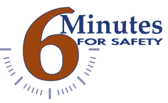 six minutes for safety logo